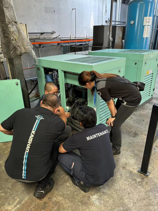 開山集團(tuán)正力精工展開海外巡檢及培訓(xùn)(圖3) 開山集團(tuán)正力精工展開海外巡檢及培訓(xùn)(圖3)