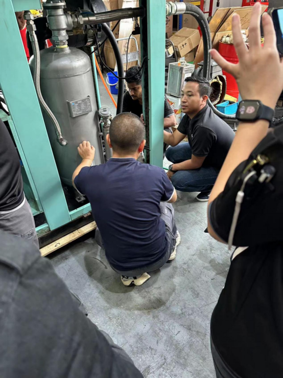 開山集團(tuán)正力精工展開海外巡檢及培訓(xùn)(圖4) 開山集團(tuán)正力精工展開海外巡檢及培訓(xùn)(圖4)